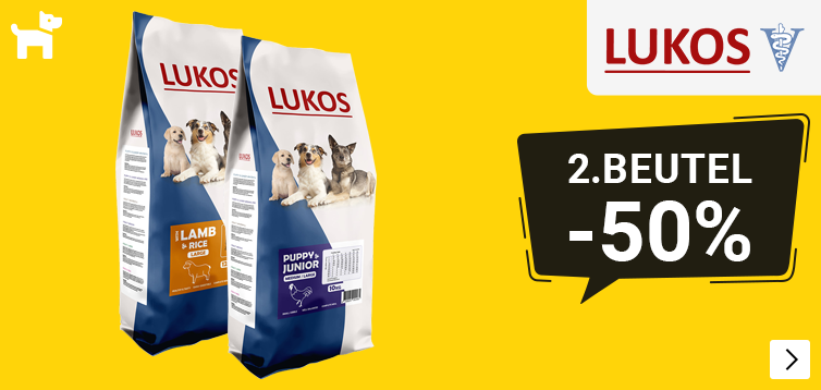 LUKOS 2e zak -50% korting DOG